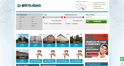 Desktop Screenshot of byty-pelhrimov.com